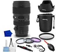 Obiettivo Sigma 50-100Mm F/1.8 Dc Hsm Art Per Nikon F - Pacchetto Accessori 10Pc