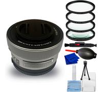 Obiettivo Sony E PZ 16-50mm f/3.5-5.6 OSS II (Argento) (Scatola Bianca) - Bundle