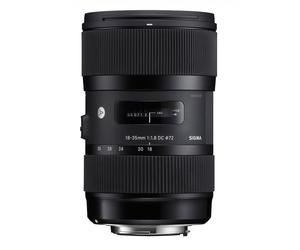 Obiettivo standard per telecamera IP Sigma 18-35 mm F1.8 DC HSM Nero - Nouvo
