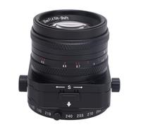 Obiettivo Tilt da 50 Mm F1.4-F16 APS C per Fotocamera M4/3 Port G1 G2 E PL1 E PL2, Apertura Continua, Stabilizzazione, Messa a Fuoco Manuale