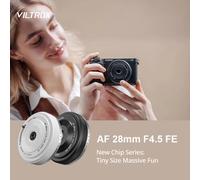 Obiettivo VILTROX AF 28mm F4.5 autofocus full frame retrò ultrasottile per Sony E Mount A7C A6400 A6700 ZV-E10 A7M5