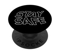 Obiettivo zero | Stay Safe | Safety First | Safety Day Gift PopSockets PopGrip Adesivo