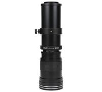 Obiettivo Zoom 420-800 Mm F8.3-16 con Messa a Fuoco Manuale con Teleconvertitore 2X per Fotocamera con Attacco F (BLACK)
