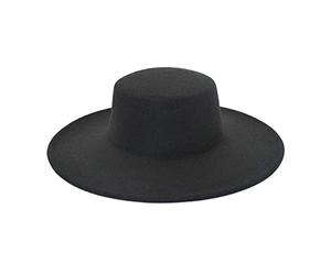 OBiQuzz Cappelli Fedora per Uomini e Donne, Elegante Cappello Invernale in Lana, Stile Anni 1920, Cloche Vintage, Cappelli Bowler, Melone in Velluto, Cilindri Piatti, Cappelli con Tesa Larga, Cappello