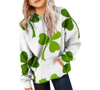 OBiQuzz Lost - Felpa con cappuccio Daily Printed Outfits casual, a maniche lunghe, con cappuccio, verde, 9-11 Jahre