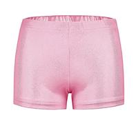 OBiQuzz Neonata Danza Glitter Ballet Pantaloncini Brevi Parchi giochi Traspirante Ginnastica Pantaloni corti Abbigliamento Sportivo Bambini Ragazze, Colore: rosa., 4-5 Jahre