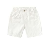 OBiQuzz Pull On Soild Sports Jogger Training Cargo Pantaloni per il tempo libero da uomo, bianco, 12-18 Monate