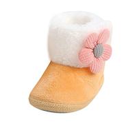 OBiQuzz Scarpe di cotone per neonati, stivali caldi, stampa alla moda, antiscivolo, traspiranti, stivali invernali, baby boy 21, a, 19.5 EU