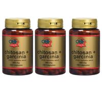 Obire, Chitosano + HCA-Garcinia 450 mg 300 capsule (3x100 cps) - bruciagrassi