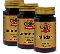 Obire Mirtillo 1000 mg - 60 capsule. (Pack 3 pezzi) - integratore alimentare mirtillo