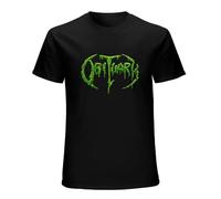 Obitu-ARY Band Logo Mens Tee Funny Short Sleeve T-Shirt Black S