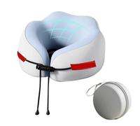 objbhuely cervicale per aereo, da viaggio per il collo, supporto ergonomico per la testa, in memory foam per dormire per adulti e bambini, lungo volo, , casa, lavoro in