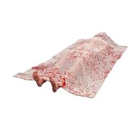objbhuely Dead Body Halloween Prop - Spooky Grave Corpse Props - Articoli decorativi per la casa infestata per spettacoli teatrali appassionati di cosplay mascherata scena all'aperto decorazione per