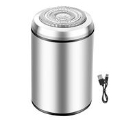 objbhuely Rasoio portatile da uomo, impermeabile, da viaggio, a basso rumore, ricaricabile, per barba, schiena, viso, ascelle, valigia da viaggio