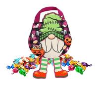 objbhuely Sacchetti per caramelle di Halloween, borsa tote per dolcetti, riutilizzabile, in tessuto non tessuto, per casa infestata, giocattoli, riunioni di famiglia, eventi scolastici, sfilate