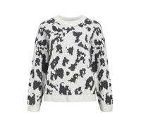Object Objdiana LS Re O-Neck Knit Noos, Chiaro Grigio Melange, XS Donna