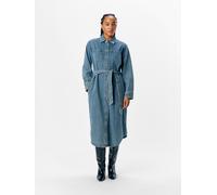 OBJECT Abito camicia 'Dayan' blu denim, Taglia 42
