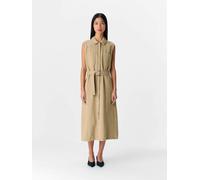 OBJECT Abito camicia 'OBJAviana' beige scuro, Taglia 42