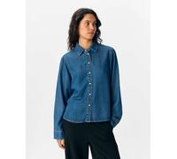 Object - Camicia in denim blu medio 42-44