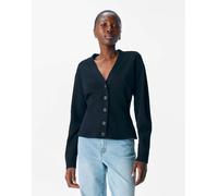 Object - Cardigan nero in maglia 46-48