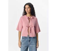 Object - Cardigan rosa in maglia 38-40