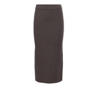Object Collectors Item Knit Skirt Objreynard HW Gonna in Maglia Noos, Marrone foca, XL Donna