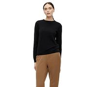 OBJECT COLLECTORS ITEM Objthess - Pullover da Donna con Scollo a O Nero XS