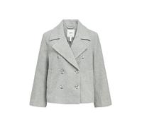 OBJECT Giacca di mezza stagione 'OBJKeily' grigio sfumato / bianco Donna OBJECT L