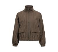 OBJECT Giacca di mezza stagione 'OBJLevi' cioccolato / marrone scuro / bianco Donna OBJECT XS