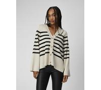 OBJECT Giacchetta 'ESTER' beige / nero, Taglia L