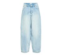 Object - Jeans premium con taglio pronunciato a cilindro lavaggio azzurro-Blu 46-48