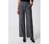 OBJECT - Objalba Lisa Wide Pant Print Noos Grigio - Abbigliamento 42 Grigio