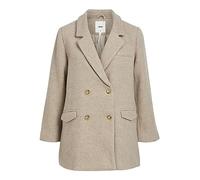 Object Objblaza Le Jacket Noos Cappotto Corto, Humus/Dettagli: Melange, 46 Donna