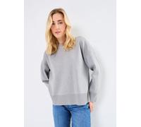 OBJECT - OBJELLY L/S OZ O-NECK KNIT DIV Grigio - Abbigliamento M Grigio