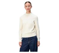 Object Objfenya Re L/S Knit Pullover Noos Maglione Lavorato a Maglia, Sabbia Bianca. Dettagli: Melange, XL Donna