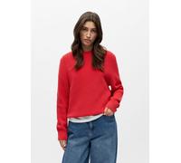 OBJECT - Objflo L/S Lo Knit Pullover Noos Rosso - Abbigliamento L Rosso