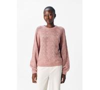 OBJECT - Objflora Re L/S Knit Pullover Noos Rosa - Abbigliamento M Rosa