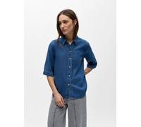 OBJECT - OBJFRAME 2/4 RE DENIM TOP NOOS Blu - Abbigliamento L Blu