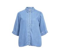 Object Objframe 2/4 Re Denim Top Noos, Mix Blu Chiaro, XS Donna