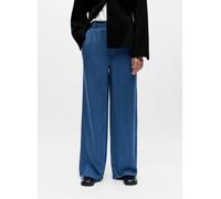OBJECT - Objframe Lisa Wide Mw Pant Noos Blu - Abbigliamento L Blu