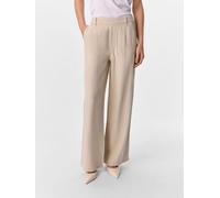 OBJECT - OBJFRAME LISA WIDE MW PANTS NOOS Beige - Abbigliamento XL Beige