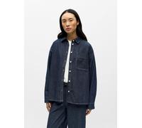 OBJECT - Objgina L/S Lo Denim Shirt Noos Blu - Abbigliamento 42 Blu