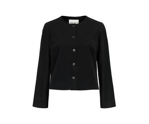 Object Objlisa L/S Re Blazer Noos, Nero, 50 Donna