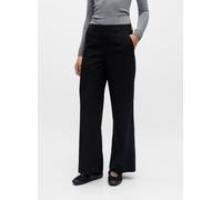 OBJECT - OBJLISA WIDE PANT AOP NOOS Nero - Abbigliamento 38 Nero