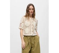 OBJECT - Objminga Re S/S Knit Cardigan 144 Beige - Abbigliamento L Beige