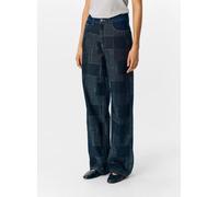 OBJECT - Objmoji Wara Dnm Wide Jeans Cc3 Blu - Abbigliamento S Blu