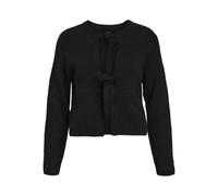 Object Objparvi Knit Cardigan Noos, Nero, L Donna