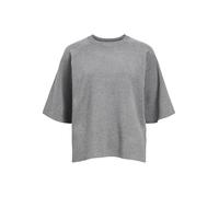 Object - Maglione a maniche corte strutturato grigio in coordinato 42-44