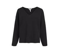 Object Objreynard V-Neck Pullover Noos, Nero, XS Donna