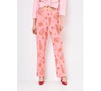 OBJECT - OBJSAGE HW STRIGHT PANTS 137 Rosa - Abbigliamento 40 Rosa